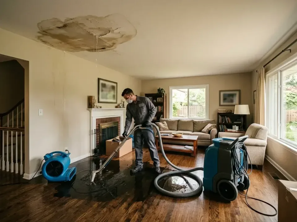 attic-pipe-burst-ceiling-drip-008 — frequently asked questions, Water Damage Restoration & Carpet Care in Enon, OH
